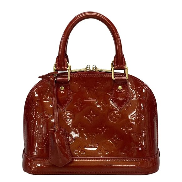 LOUIS VUITTON Alma BB Pomme d'Amour Monogram Vernis - Handbag 716-082025 - Picture 1 of 14